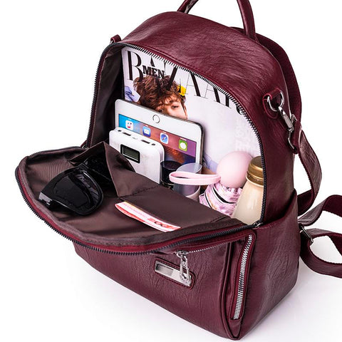 Shoulder Bag Bagpack Academy Bookpack Women Schoolbag preppy Style-BS00013-Veeddydropshipping