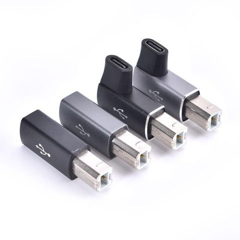USB Type C Female to USB B Male Adapter for Scanner Printer Converter-CE00149-Veeddydropshipping