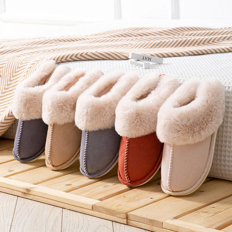 Suede Fashion New Warm Indoor Men Slipper Sandals Home-BS01114-Veeddydropshipping