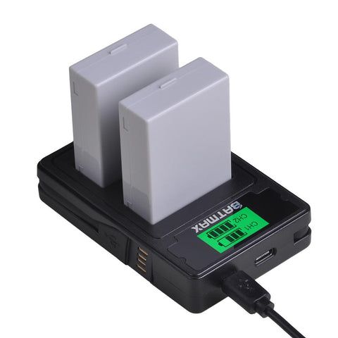 2Pcs 1800mah LP-E8 LP E8 LPE8 Camera Battery for Canon EOS 550D 600D 650D 700D -CE00299-Veeddydropshipping