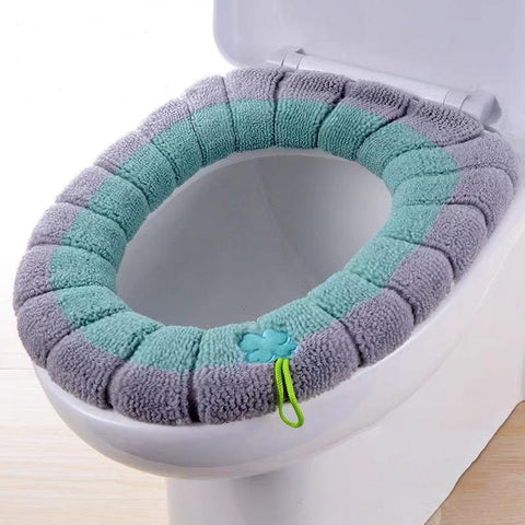 Bathroom Toilet Seat Cover Washable Mat Cover Pad-HA01040-Veeddydropshipping