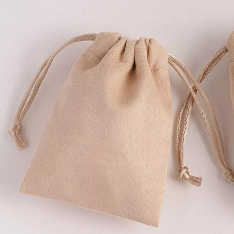 Suede Gift Bags Custom Logo Sack Perfume Jewelry Sachets-JW01665-Veeddydropshipping