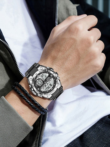 Waterproof Wristwatch  Quartz Clock Sports Watch for Men-JW00830-Veeddydropshipping