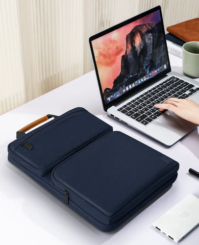 Laptop Sleeve Business Briefcase Messenger Bag-Veeddydropshipping