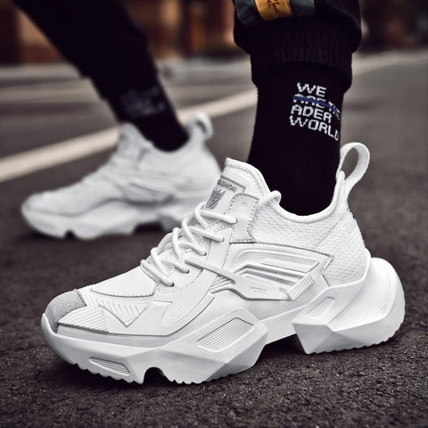 All Black Sports Shoes High Quality City Fashion Shoes-BS01414-Veeddydropshipping
