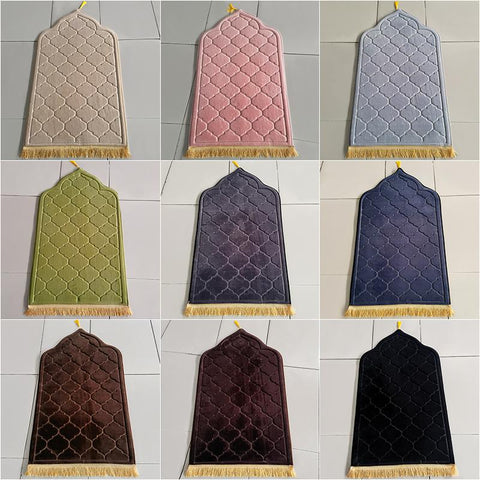 Blanket Flannel Embossed Worship Mat-HA00525-Veeddydropshipping