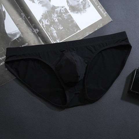 Briefs Seamless Breathable Panties Men Bikini Solid Seamless-MF01508-Veeddydropshipping