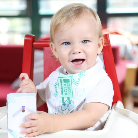 1Pc Baby Bandana Bibs Organic Cotton Baby Feeding Bibs for Drooling and Teething-Veeddydropshipping-2