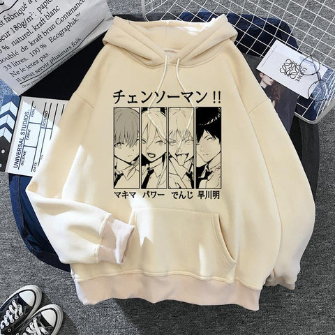 Hoodie Japanese anime sports shirt Manga cartoon pattern street clothing-Veeddydropshipping