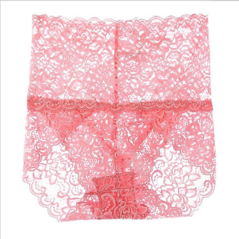 Women Panties Sexy Lace High Waist-WF00856-Veeddydropshipping