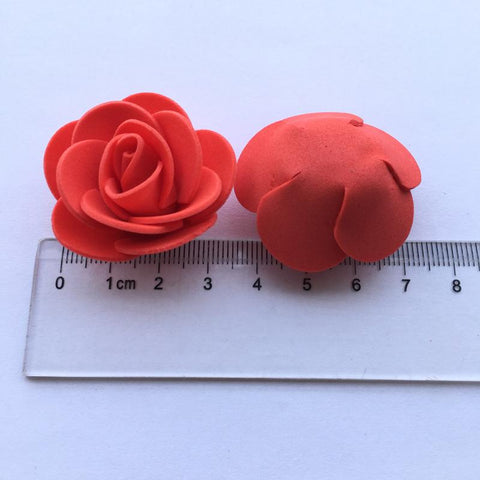 Foam Rose for Bear Artificial Flowers Diy Gifts-HA00645-Veeddydropshipping