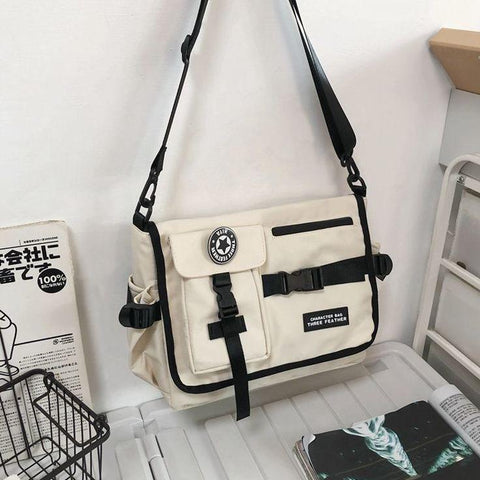 Bag Bags Youth Male Women Large Capacity Messenger-BS00368-Veeddydropshipping