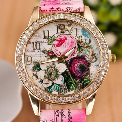 Leather Band Quartz Wrist Watch Fashion Quartz Wrist Watch -JW01087-Veeddydropshipping