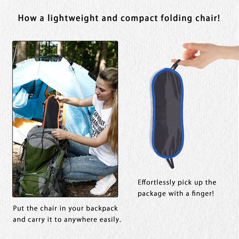 Ultra Light Camping Chair Portable Folding Chairs-HA01665-Veeddydropshipping