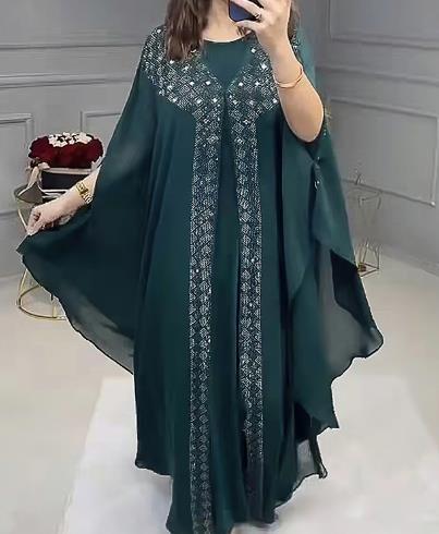 Women Dashiki African Clothing Dresses-WF01508-Veeddydropshipping