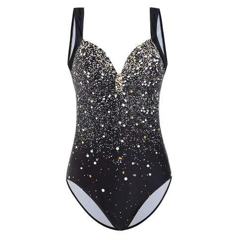 Summer One-Piece Large Swimsuits Closed Plus Size Swimwear Female Body -OS00088-Veeddydropshipping