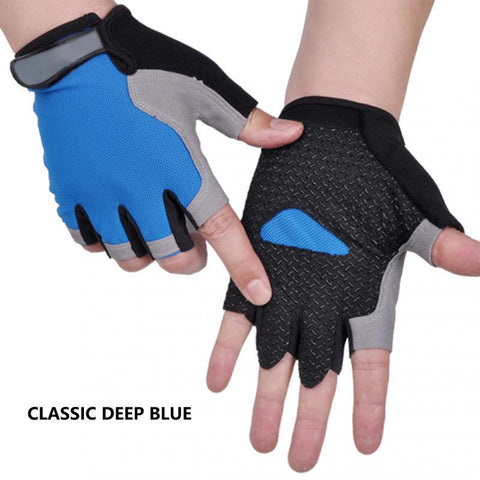 Half Finger Cycling Gloves Men Women Anti Slip Shock Breathable Summer Bicycle -OS00995-Veeddydropshipping