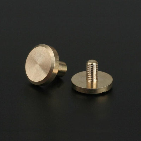 Solid Brass Binding Chicago Screws Nail Stud Rivets-TI00562-Veeddydropshipping