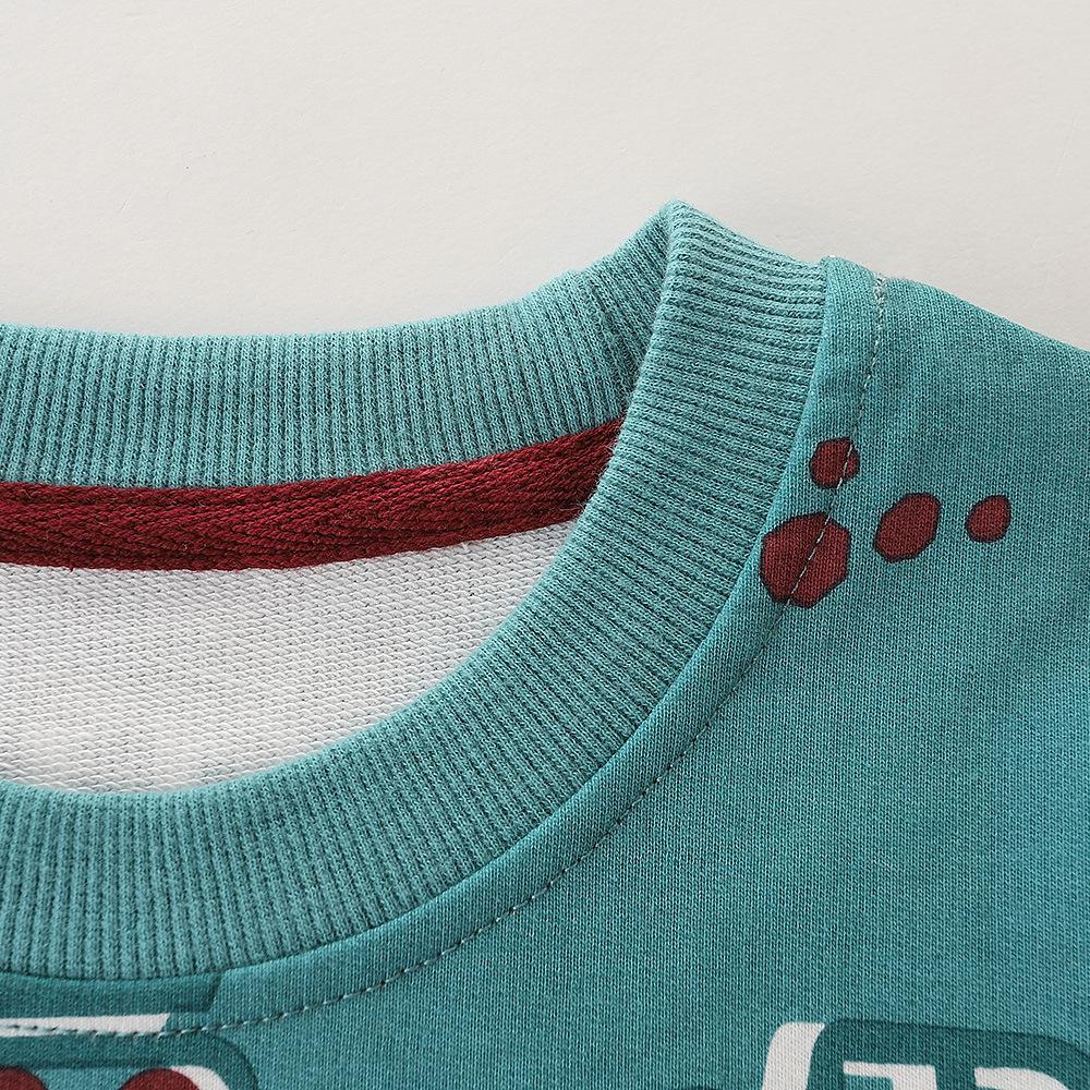 Excavator Boys Sweatshirt Winter Clothes Sports Top-Veeddydropshipping