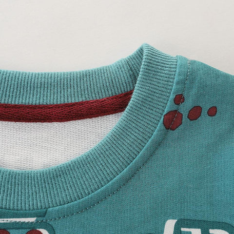 Excavator Boys Sweatshirt Winter Clothes Sports Top-Veeddydropshipping