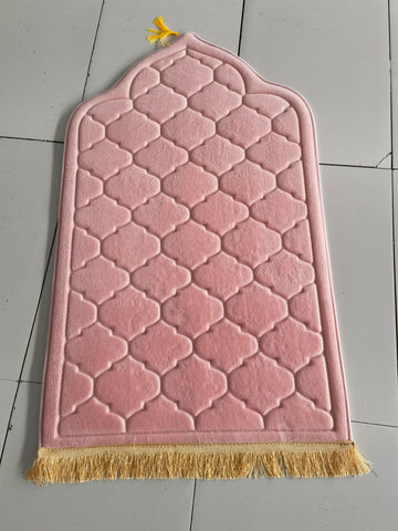 Prayer Mat for Muslim Ramadan Flannel Carpet-HA00470-Veeddydropshipping