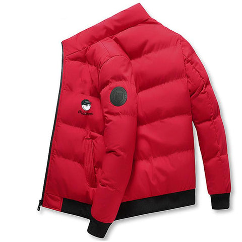 Jacket Zip Jacket Men&#39;s Casual Street Hip Hop Slim-MF01181-Veeddydropshipping
