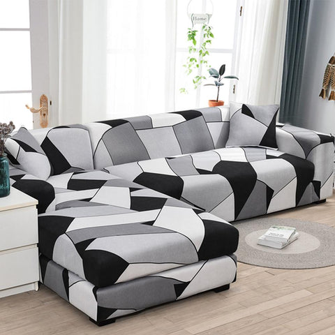 Sofa Cover for Living Room Stretch Printed Sofa-HA00401-Veeddydropshipping