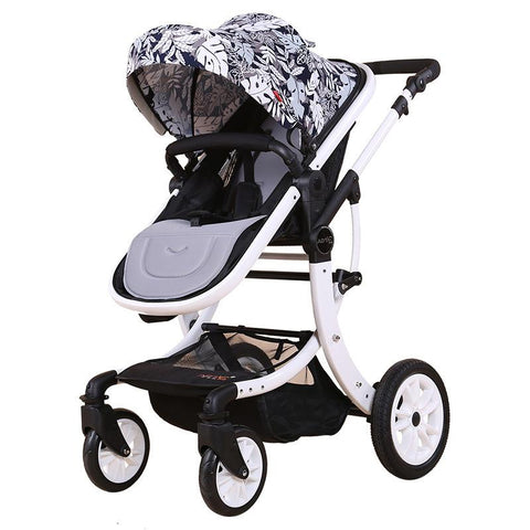 New Baby stroller 2 in 1,Green baby carriage folded stroller high lands-TB00377-Veeddydropshipping