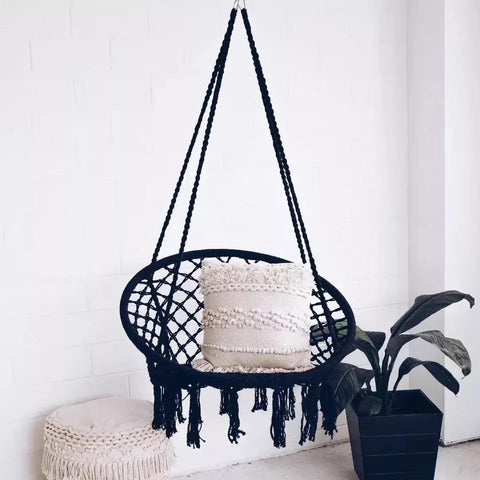 Nordic Hanging Basket Chair Swing Hammock-HA01640-Veeddydropshipping