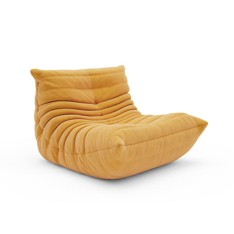 Oversized Armless Fireside Floor Lounge Chair-HA01731-Veeddydropshipping