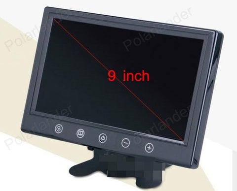 Digital Car Monitor High Resolution 9 Inch Color TFT LCD With 2 Video-AM00680-Veeddydropshipping