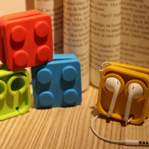 Earphone Cable Winder Silicone Tidy Headphone Line Cord Holder Headset Earbud-PA00904-Veeddydropshipping
