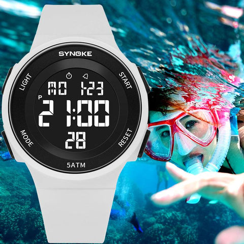 Outdoor Sports Watch Electronic Watches LED Digital 50m Waterproof -JW01149-Veeddydropshipping