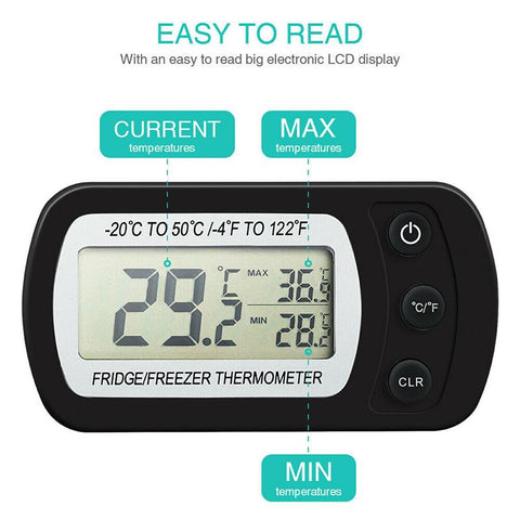 Electronic Thermometer Digital LCD Refrigerator-HA00992-Veeddydropshipping