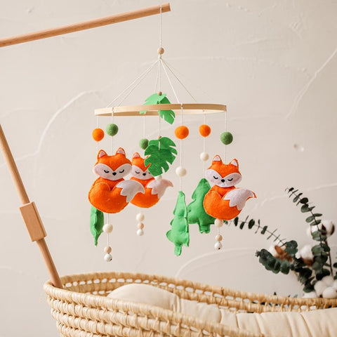 1 Set Baby Bed Bell Rattles Crib Mobiles Toy Rabbit Bear Pendant Animal-TB00816-Veeddydropshipping