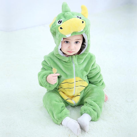 Kids Onesie Pajamas Animal Panda Tiger Unicorn Ropa Bebe Baby Rompers-TB01059-Veeddydropshipping
