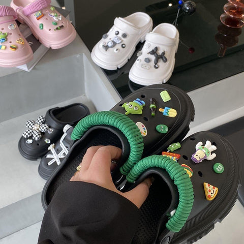Outdoor Women Slippers Thick Sole High Quality-BS01119-Veeddydropshipping