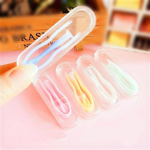 Contact Lens Case Clip Stick Tweezers Lenses Box-BH00828-Veeddydropshipping