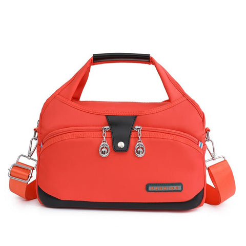 Fashion Leisure Oxford Cloth Shoulder Bag Messenger Top Handle Tote-BS00114-Veeddydropshipping