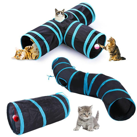 Cats Ringing Paper Runway Rolling Ground Chinchilla Toy-HA01388-Veeddydropshipping