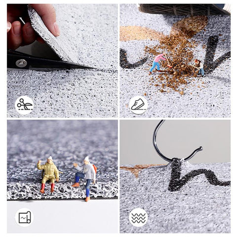 Nordic Entrance Home Doormat Bedroom Carpet-HA00528-Veeddydropshipping
