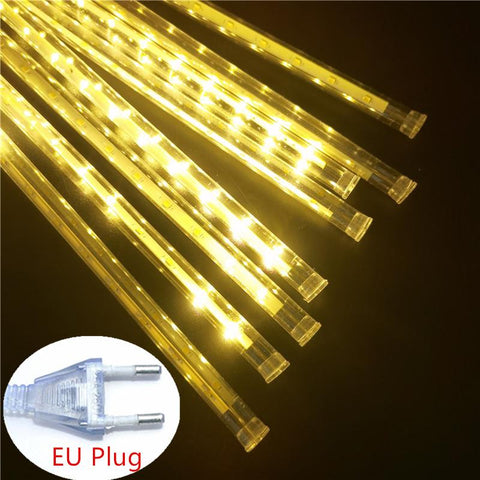 8 Tubes Meteor Shower Rain Led String Lights Street Garlands Christmas-TI00910-Veeddydropshipping
