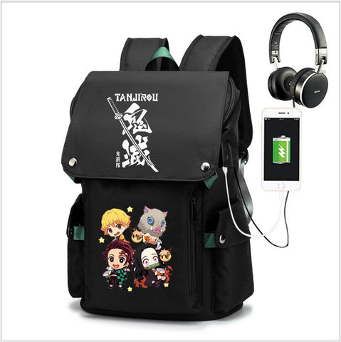 School Bag Oxford Laptop Bags Boy Girl School Backpack-BS00317-Veeddydropshipping