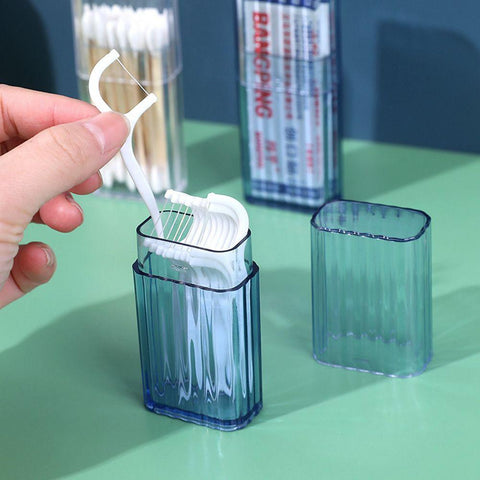 Bathroom Travel Clear Dust-proof Toothpick Container-HA00806-Veeddydropshipping