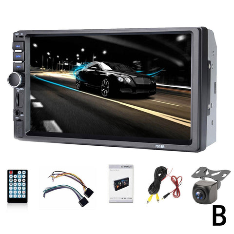 12V Stereo Automotive Multimedia Bluetooth Car Radio 2 din With 7 inch-AM00647-Veeddydropshipping