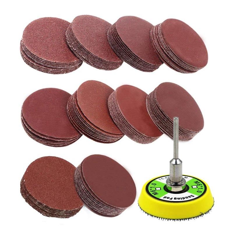 101pcs Set 2 inch Sanding Discs Pad Kit for Drill Grinder Rotary-AM00464-Veeddydropshipping