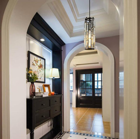 Small Pendant Chandeliers Crystal Lighting-TI00394-Veeddydropshipping