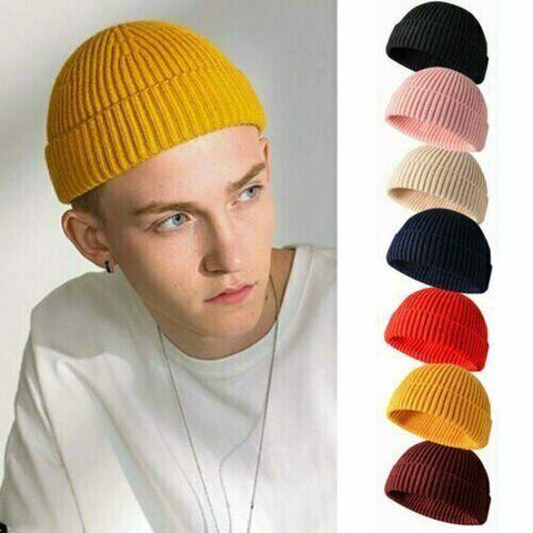 Hat Cap Slouchy Skull Ski Men Women Plain-MF00764-Veeddydropshipping