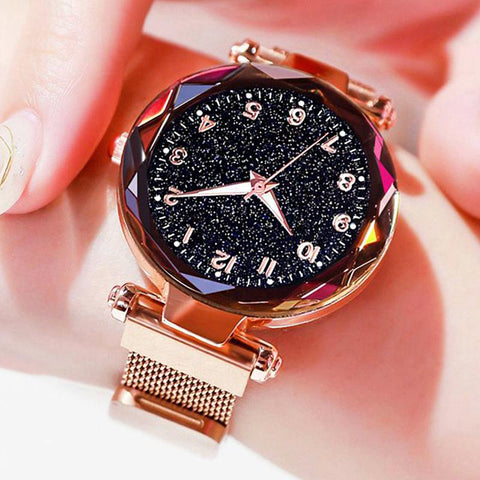 Luxury Women Watches Starry Sky Female Clock Quartz Wristwatch -JW01093-Veeddydropshipping