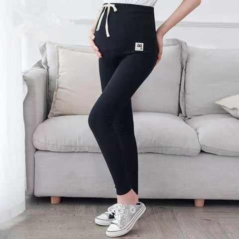 Maternity Pants Soft Slim Adjustable Waist Pregnant Women Leggings-TB00580-Veeddydropshipping